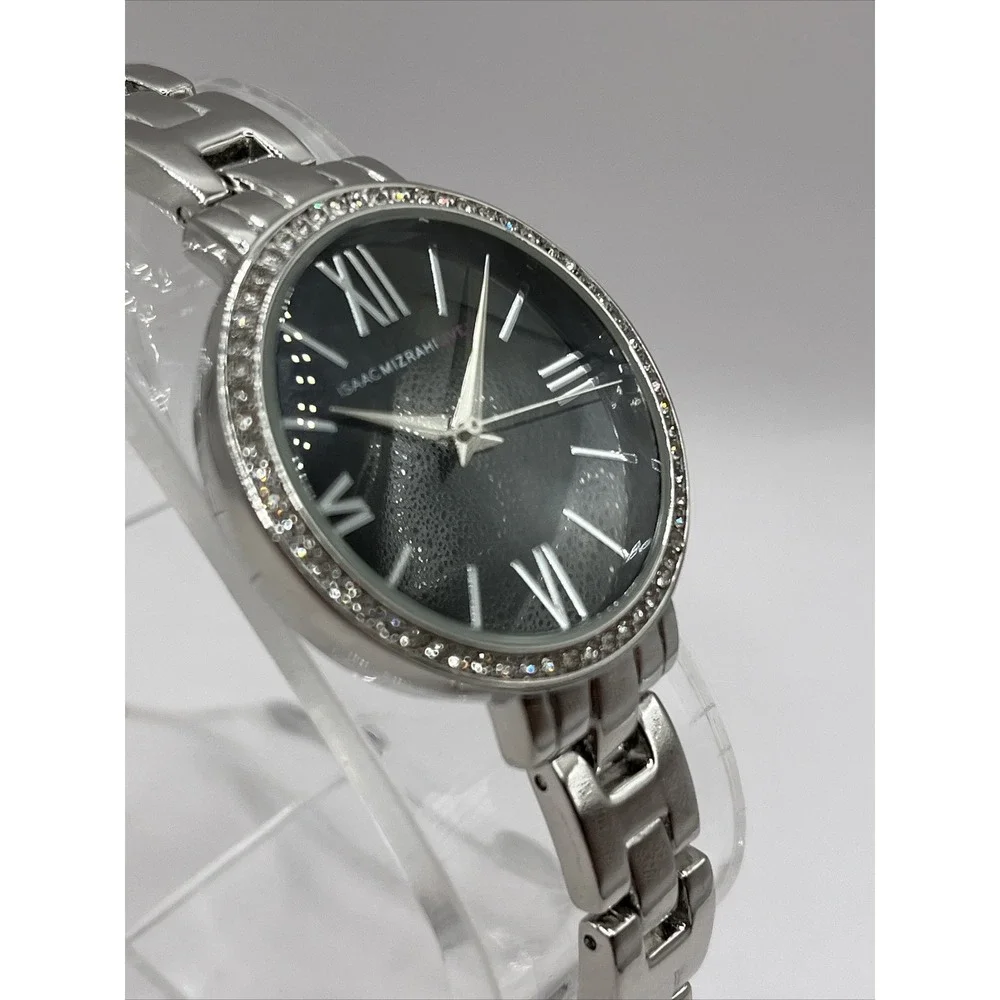 Isaac Mizrahi Live Women's Quartz Watch Rhinestone Bezel IMZ673-‎ New Battery